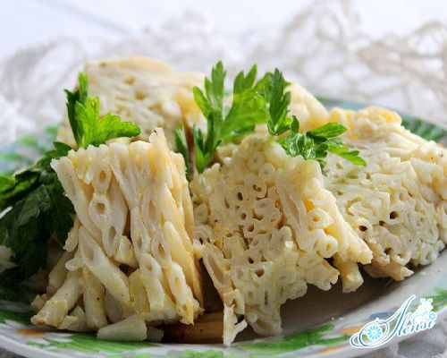 запеканка макаронная