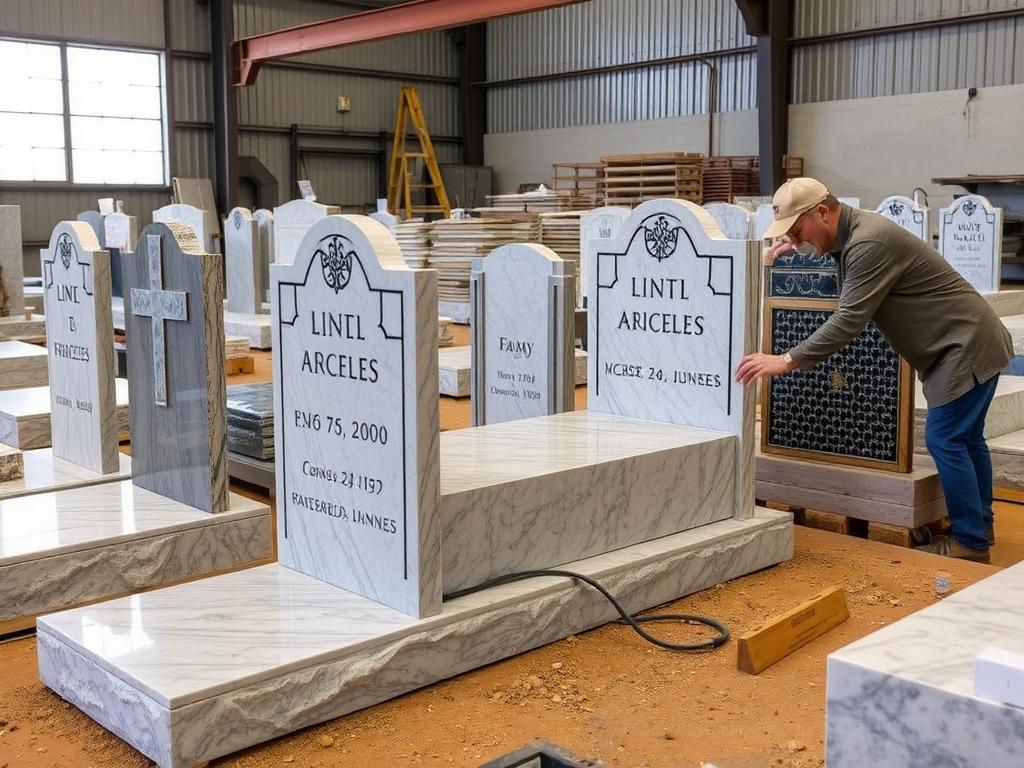 Manufacturing of tombstones фото