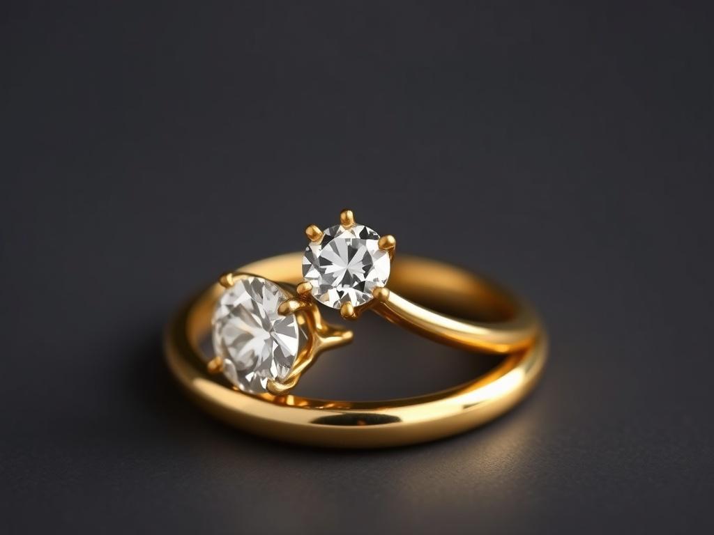 Золотое кольцо с бриллиантом: как выбрать, ухаживать и не прогадать