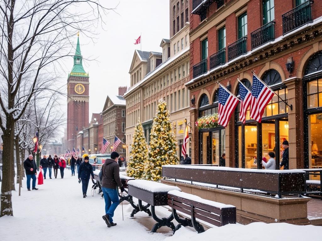 English language courses in the USA during winter holidaysфото