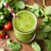 Зелёные смузи с шпинатом: польза и вкус